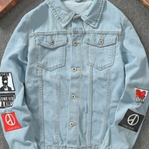 Unisex Denim Jacket Bomber